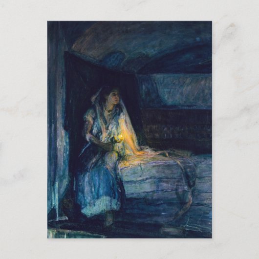Mary by Henry Ossawa Tanner Feestdagenkaart (Voorkant)