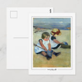 Mary Cassatt #140 - Kunstmatig Briefkaart (Voorkant / Achterkant)