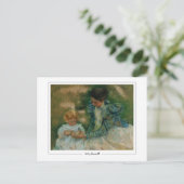 Mary Cassatt #295 - Carte postale d'art fin (Debout devant)