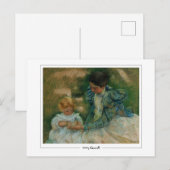 Mary Cassatt #295 - Carte postale d'art fin (Devant / Derrière)
