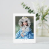 Mary Cassatt #313 - Carte postale Art (Debout devant)