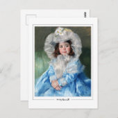 Mary Cassatt #313 - Carte postale Art (Devant / Derrière)