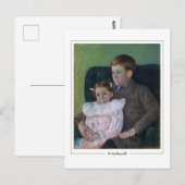 Mary Cassatt #398 - Carte postale Art (Devant / Derrière)
