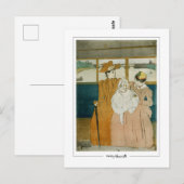 Mary Cassatt #3 - Carte postale d'art (Devant / Derrière)
