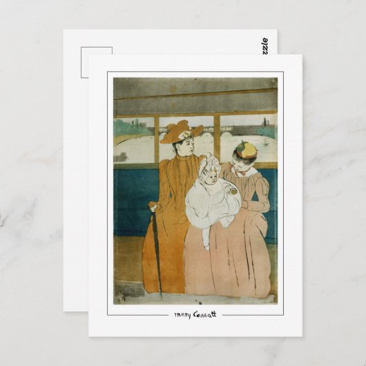 Mary Cassatt #3 - Kunstkaart Briefkaart (Voorkant / Achterkant)