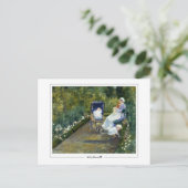 Mary Cassatt #5 - Carte postale d'art (Debout devant)