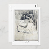 Mary Cassatt #81- - Carte postale Art (Devant / Derrière)
