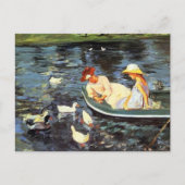 Mary Cassatt. Carte postale d'été (Devant)