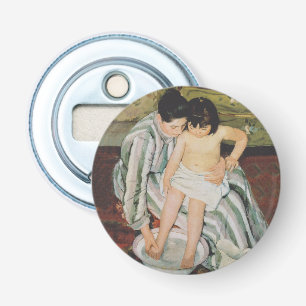 Mary Cassatt Child's Bath Painting Button Flesopener