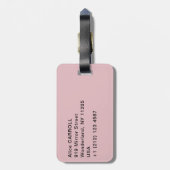 Mary Cassatt - De beker van Tea Bagagelabel (Achterkant verticaal)