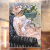 Mary Cassatt - De beker van Tea Raamsticker (Vel 2)