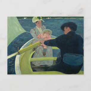 Mary Cassatt - De Boating Party Briefkaart