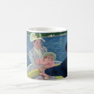Mary Cassatt - De Boating Party Koffiemok
