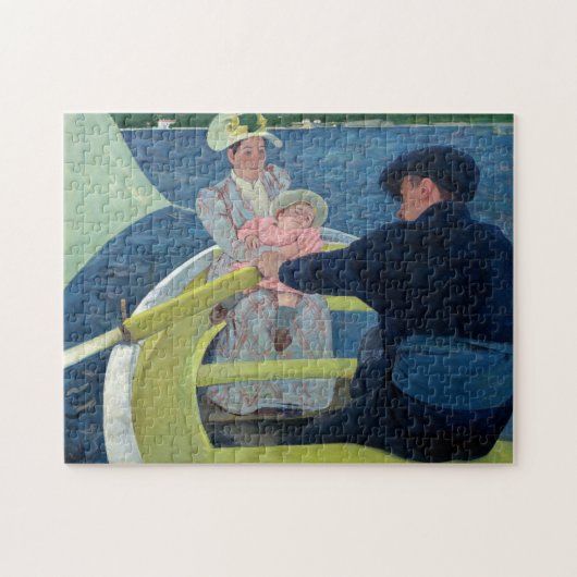 Mary Cassatt - De Boating Party Legpuzzel (Horizontaal)