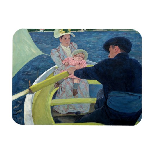 Mary Cassatt - De Boating Party Magneet (Horizontaal)