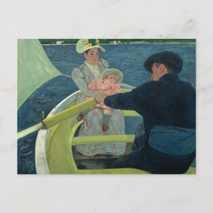 Mary Cassatt - De Boating Party Uitnodiging Briefkaart