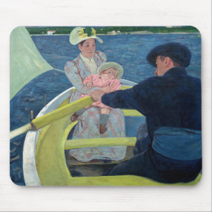 Mary Cassatt - De bootpartij Muismat