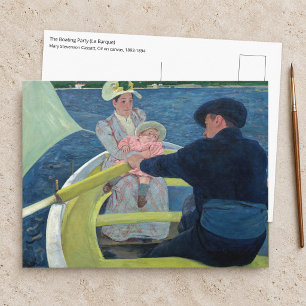 Mary Cassatt - De bootreis Briefkaart