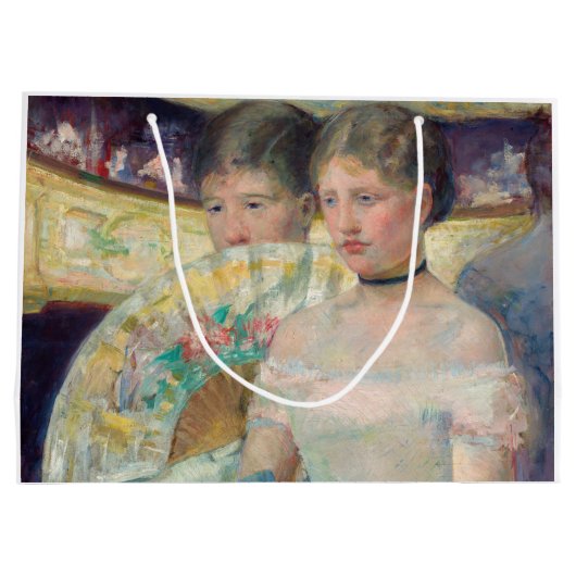 Mary Cassatt - De Loge Groot Cadeauzakje (Achterkant)