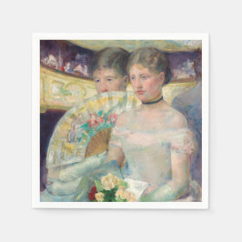 Mary Cassatt - De Loge Servet
