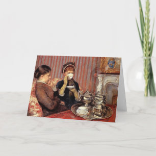 Mary Cassatt- de Thee Kaart