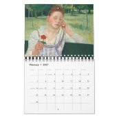 MARY CASSATT FINE ART CALENDRIER (Feb 2027)