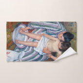 Mary Cassatt - Het bad van het kind / Het bad Handdoek (Handdoek)