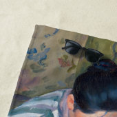 Mary Cassatt - Het bad van het kind / Het bad Strandlaken (In situ)