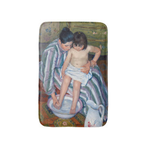 Mary Cassatt - Het kinderbad / Het bad van het kin Badmat