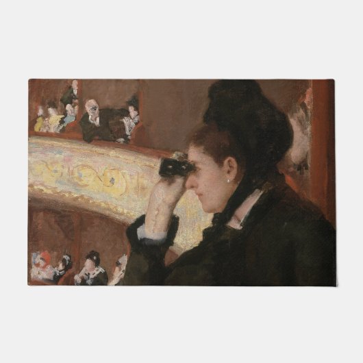 Mary Cassatt - in de Loge Deurmat (Voorkant)