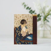 Mary Cassatt is de brief (ongeveer 1891) Briefkaart (Staand voorkant)