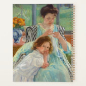 Mary Cassatt - Jeune mère coudre (Dos)