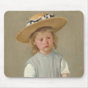 Mary Cassatt - Kind in een rietje Pet Muismat