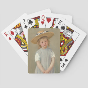 Mary Cassatt - Kind in een rietje Pet Pokerkaarten