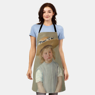 Mary Cassatt - Kind in een rietje Pet Schort