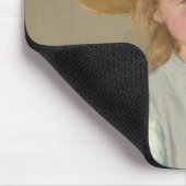 Mary Cassatt - Kind in een strohoed Muismat (Hoek)