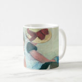 Mary Cassatt - Kinderen die op het strand spelen Koffiemok (Voorkant rechts)