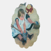 Mary Cassatt - Kinderen die op het strand spelen Ornament Kaart (Rechts)
