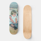 Mary Cassatt - Kinderen die op het strand spelen Skateboard (Voorkant)