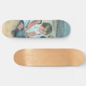 Mary Cassatt - Kinderen die op het strand spelen Skateboard (Horizontaal)