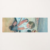 Mary Cassatt - Kinderen die op het strand spelen Yogamat (Achterkant (horizontaal))