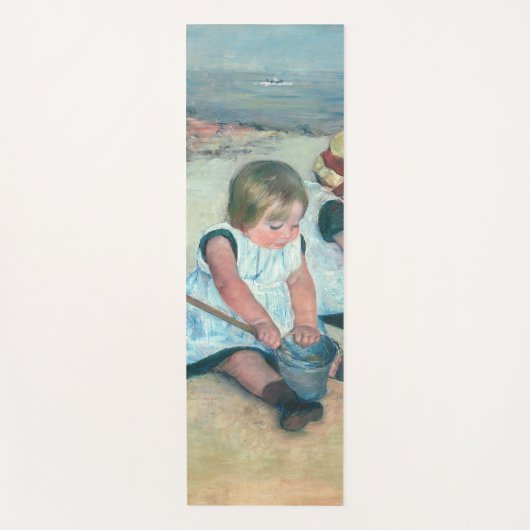 Mary Cassatt - Kinderen die op het strand spelen Yogamat (Voorkant)