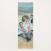 Mary Cassatt - Kinderen die op het strand spelen Yogamat (Achterkant)