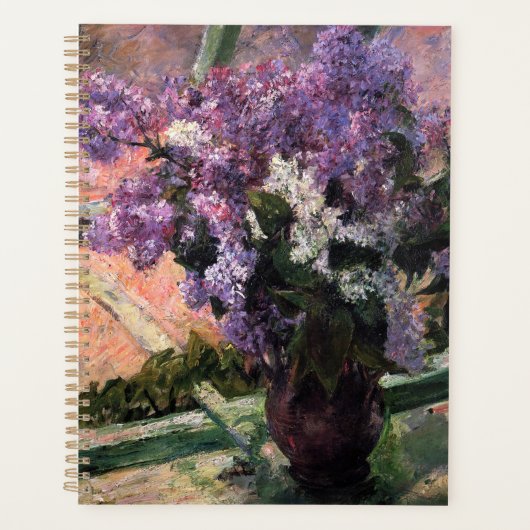 Mary Cassatt - Lilacs in een raam Planner (Voorkant)