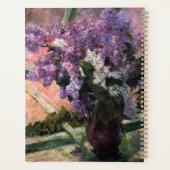 Mary Cassatt - Lilacs in een raam Planner (Achterkant)