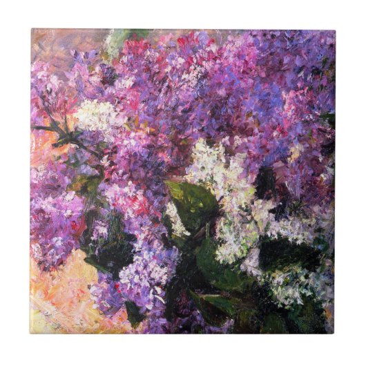 Mary Cassatt Lilacs Tile Tegeltje (Voorkant)