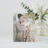 Mary Cassatt Painting Briefkaart (Staand voorkant)