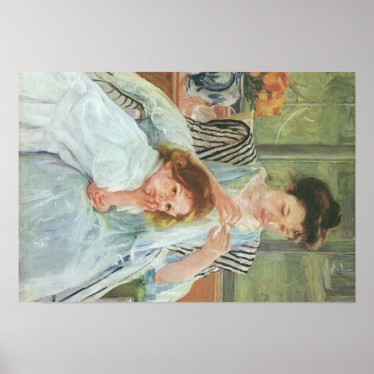 Mary Cassatt Painting Poster (Voorkant)