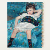 Mary Cassatt - Petite fille dans un fauteuil bleu (Dos)