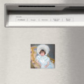 Mary Cassatt - Portrait Louise-Aurore Villeboeuf Magneet (Insitu (Vaatwasser))